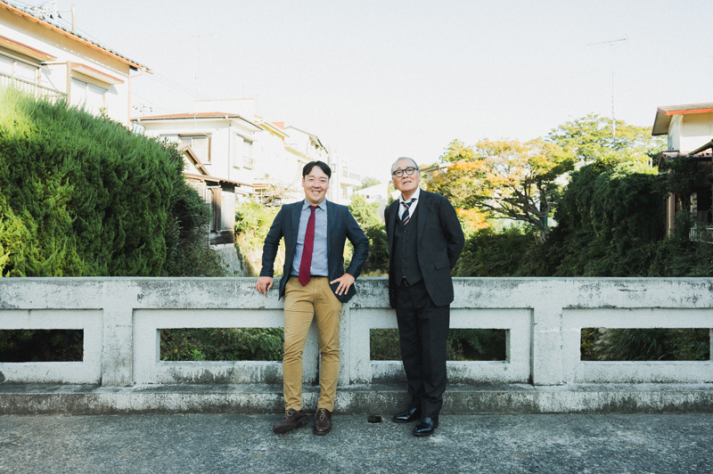 英雄と聖朗ツーショット